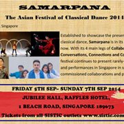 Samarpana the Asian festival of Classical Dance Press release June 2014 Samarpana the Asian festival of Classical Dance Press release June 2014